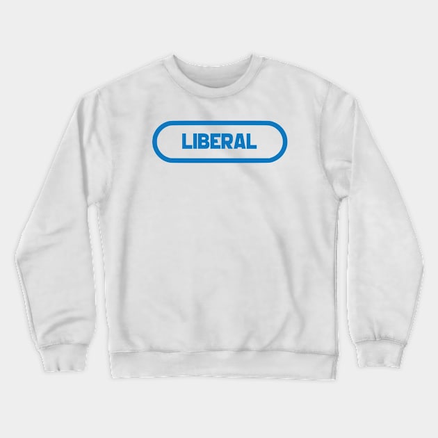 Liberal City Crewneck Sweatshirt by AvoriseStudio